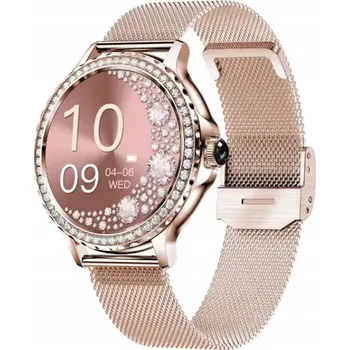 Hodinky Chytré Hodinky Rubicon RNCF19 zlaté