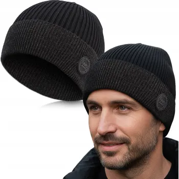 Čepice Pako Jeans zimní čepice černá, univerzální velikost