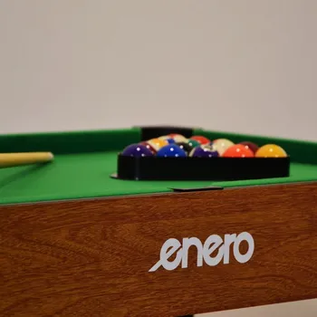 3-V-1 DŘEVĚNÝ STOLNÍ FOTBAL BILIARD VZDUCHOVÝ ZAŘÍZENÍ 121x61x81CM