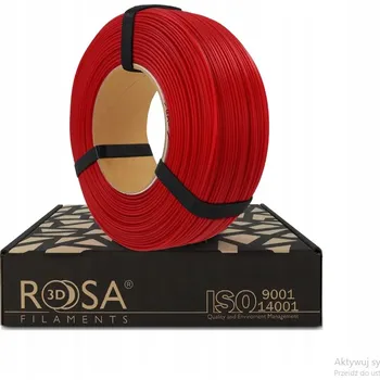 Filament PLA Starter ReFill 1,75mm Karmínově červená 1kg