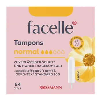 Menstruační tampony facelle Tampony Normal 64 ks