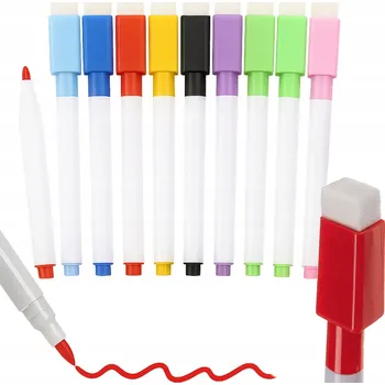 8x FIX ZA SUCHA STÍRATELNÝ FIXY ZMYWALNE FIXY DO TABULÍ POPISOVAČ SADA 8 KS