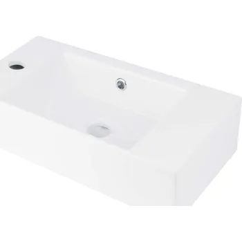 Umyvadlo Umyvadlo na desku obdélníkové Deante 51 cm bílé