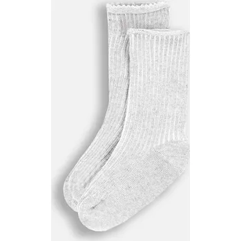 Dívčí stříbrné Ponožky s lesklou nití 033/036 Coccodrillo ZC4