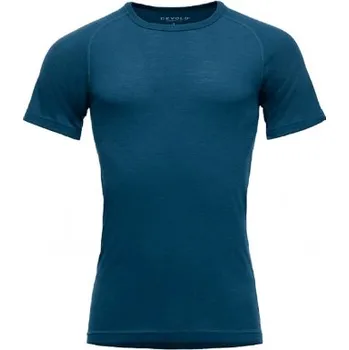 Pánské tričko Merino tričko Lauparen Base, Devold, Světle Modré, L