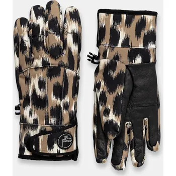 Rukavice Lyžařské rukavice Fusalp G1701 hnědá 88X, vel. M