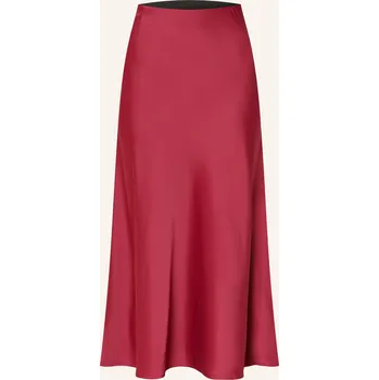 Dámská sukně Y.A.S. Dámská Saténová Sukně, tmavě červená, 38