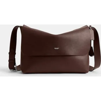 Kabelka Kožená taška Coach Ludlow Messenger CCB58 hnědá 88X, vel. ONE SIZE