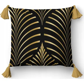 Povlak na polštářek Dekorační povlak na polštář 45x45 cm S třásněmi, vzor: 5398 A