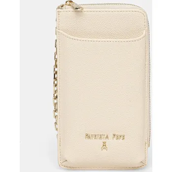 Obal na doklad Kožené pouzdro na telefon Patrizia Pepe 8Q0029.L001 béžová 01X, vel. ONE SIZE
