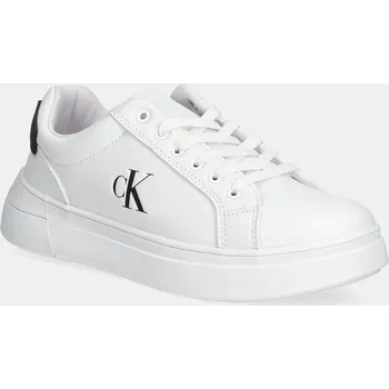 Pánské tenisky Tenisky Calvin Klein Jeans bílá barva, V3X9-83300 V3X9.83300 00X, EUR 35