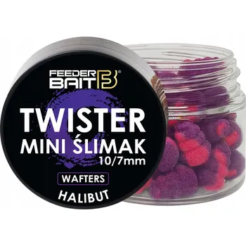 Boilies Feeder Bait Mini Hlemýžď Wafters Halibut 10/7 mm