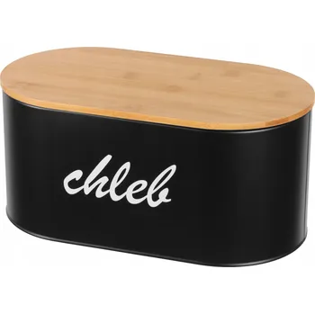 chlebník Chlebník s prkénkem Brunbeste černý kov