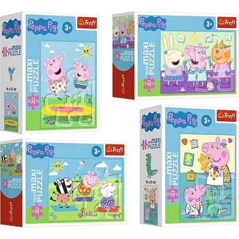 Puzzle 56033 TREFL PUZZLE miniMAXI 20 EL prasátko Pepa