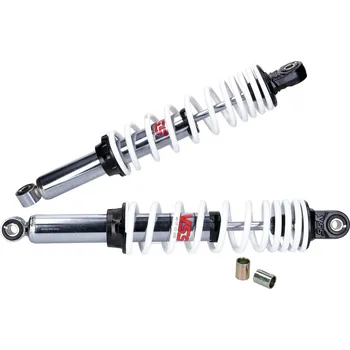 Sada tlumičů YSS Twin PRO-X 360 mm chrom/bílá pro Simson S50, S51