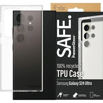 Pouzdro na mobilní telefon PanzerGlass SAFE by Sam S24 Ultra S928 Hardcase průsvitný SAFE95674