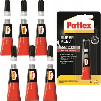 Průmyslové lepidlo Vteřinové lepidlo na sklo Pattex 3 ml