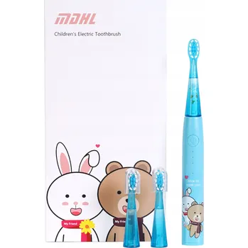 Elektrický zubní kartáček SONICKÝ KARTÁČEK PRO DĚTI ELEKTRICKÝ NA ZUBY HLAVICE 3 REŽIMY