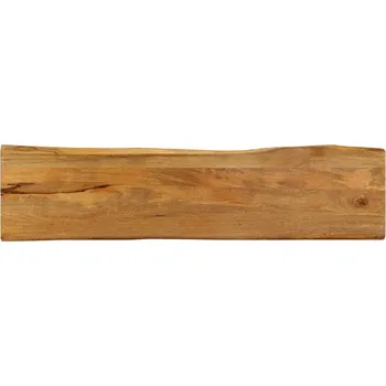 Psací stůl OMAXI Stolní deska 160 x 40 x 2,5 cm živá hrana mangovníkové dřevo 094871