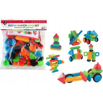 ostatní stavebnice Askato stavební Stavebnice kartáče 112589 46 kusů