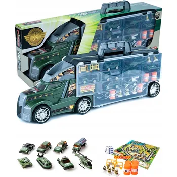 autíčko NÁKLADNÍ AUTO AUTOPŘEPRAVNÍK AUTÍČKA RAKETOMET HRY