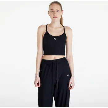 Top Roxy Rise & Vibe Rib Tank Anthracite M