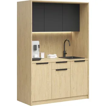 Kuchyňská linka Kuchyňská sestava pro kancelář s prostorem pro kávovar