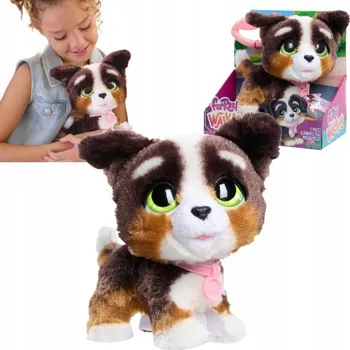 plyšák Interaktivní plyšová hračka pejsek Hasbro FurReal Friends, vícebarevný, 20 cm