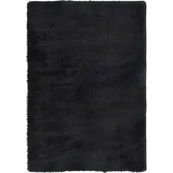 Koberec Koberec shaggy s dlouhým vlasem, NAVARRA, černý, 200x290 cm