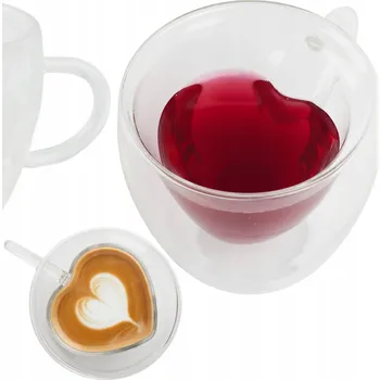 Sklenice Sklenice na kávu a čaj Ruhhy 240 ml 1 ks