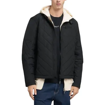 Pánská prošívaná bunda Replay Replay černá | modrá | krémová 3490535