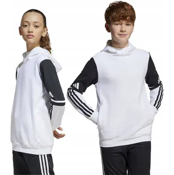 Pánská mikina ADIDAS SQUADRA 25 SWEAT HOODY (176) Mikina Bílá