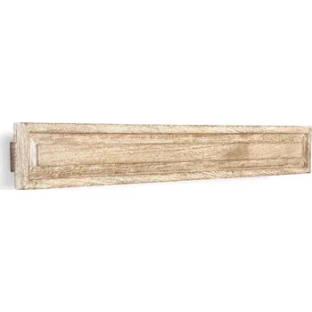 Držák na ručník Masivní držák na ručníky Patina z mangového dřeva, lakovaný, přírodní – 85 cm