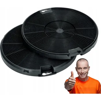 Příslušenství pro digestoř Uhlíkový filtr do digestoře 112.0067.942 aktivní, 2 ks