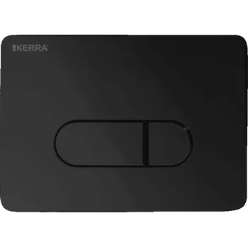 Splachovací tlačítko pro WC Kerra Pacific, černé