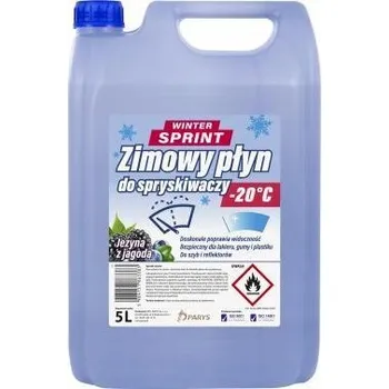 Náplň do chladiče a ostřikovače Zimní kapalina do ostřikovačů Parys PAR073376 -20°C 5 litrů