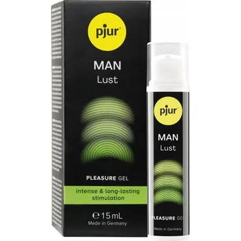 VIBRAČNÍ A STIMULAČNÍ GEL PRO MUŽE PJUR MAN LUST 15 ML