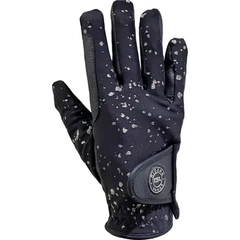 RSL Rukavice jezdecké Nola Ice RSL, zimní, dětské, navy/silver coloured 4XS