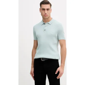 Pánské tričko Bavlněné polo tričko Joop! 30100013 tyrkysová 06X, vel. XXL