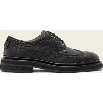 Dámské polobotky Kožené polobotky AllSaints Escher Brogue pánské, černá barva, M047FD 99X, EUR 46