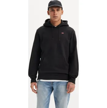 Pánské oblečení Pánská mikina Levi's® Mineral Black 34581-0001 Velikost: XXL