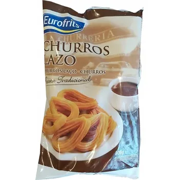 Návnadová surovina Churros – hotové těsto k smažení, mražené Eurofrits 500g