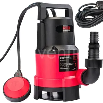 Čerpadlo Kalové čerpadlo Red Technic 1400W s plovákem 9000 l/h 6m