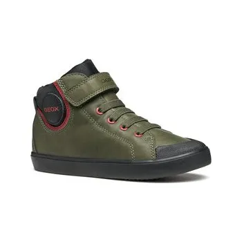 Dámské tenisky Geox Sneakersy J Gisli J465CC 0MEFU C0450 S Khaki 34