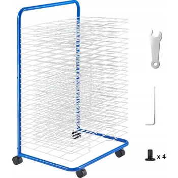 Sušák na prádlo Vevort HS-LH3 Sušák na prádlo 22,99 x 15,75 palce 584 x 400 mm modrá a bílá