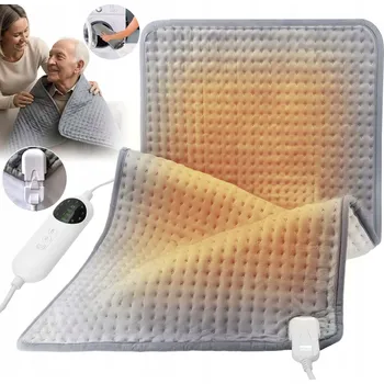 VELKÝ ELEKTRICKÝ VYHŘÍVACÍ POLŠTÁŘ VYHŘÍVACÍ PODLOŽKA S 10 TEPLOTAMI 60*30