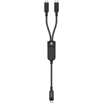 Datový kabel Kabel Acefast USB typ C - USB typ C 1,2 m černý