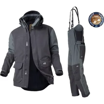Rybářské oblečení Geoff Anderson bunda a kalhoty černé DOZER+URUS ROUGH set Velikost: XXL
