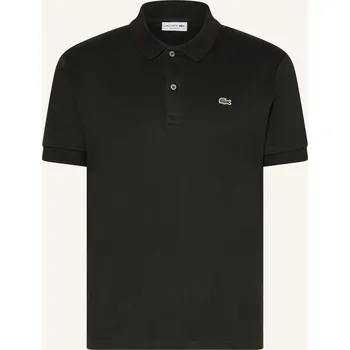 Pánská košile Lacoste Pánská Žerzejová Polokošile, černá, S