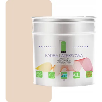 barva na zeď Latexová Barva na stropy a stěny I SEE 2 l BARVA LATEKSOWA H5067 matná